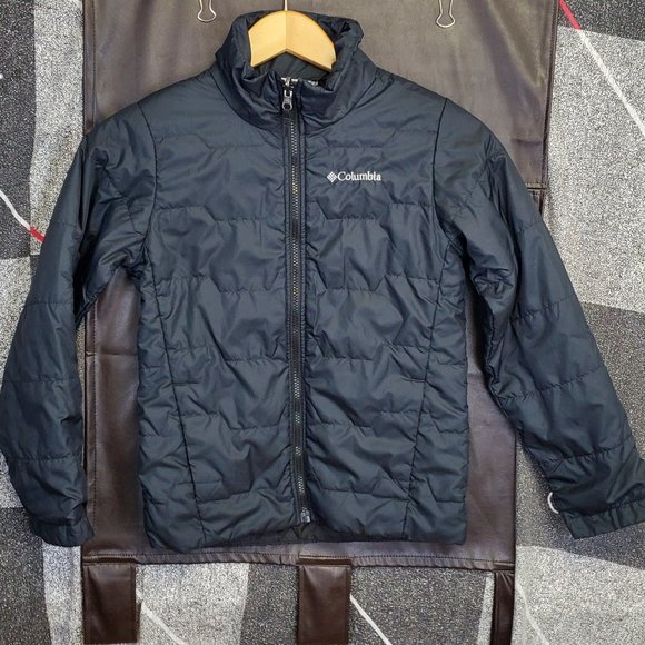 Columbia interchange spring/Fall black Jacket size M (age 10-112) - Picture 1 of 3